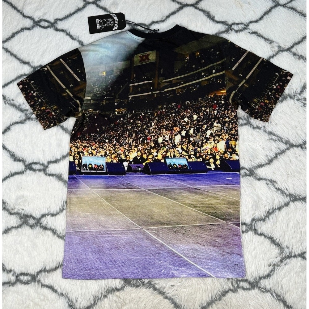 DEATH ROW Records Snoop Dogg All Over Print Concert T-Shirt Men's Sz S *NEW* - Picture 6 of 7